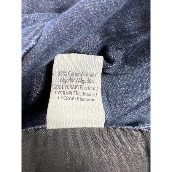 Calvin Klein Men’s Dark Wash Straight Leg Denim Jeans - 34x30 - Picture 4 of 4